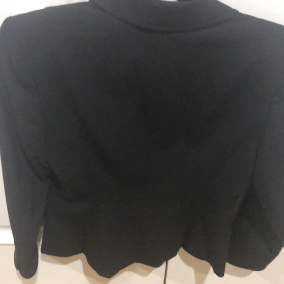 3 button Black Blazer - Picture 2 of 3